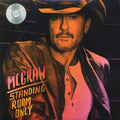 Tim McGraw - Standing Room Only (2xLP) (clear vinyl) vinyl LP front cover