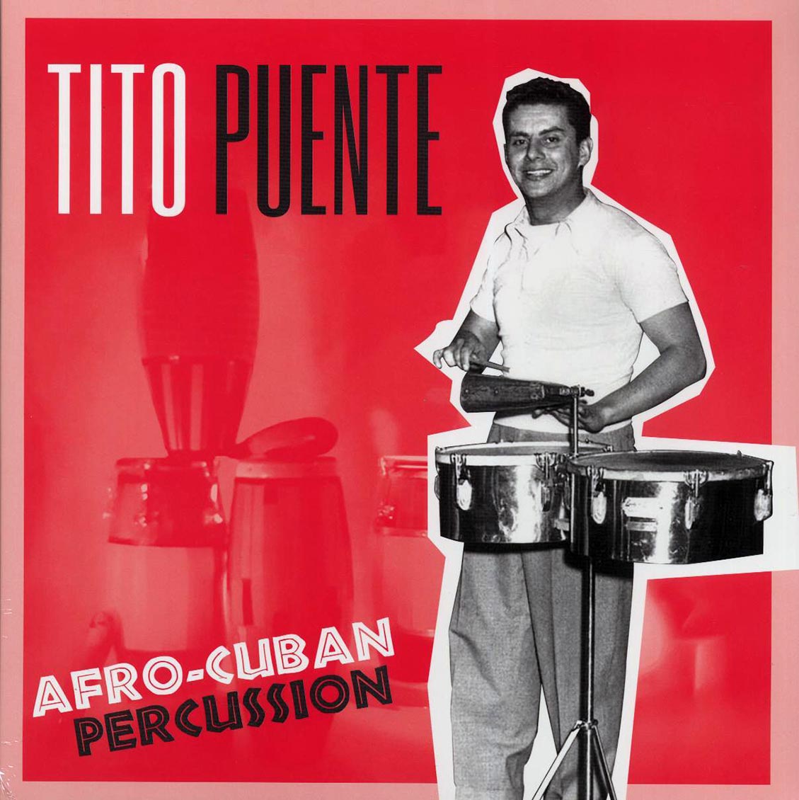 Tito Puente - Afro-Cuban Percussion vinyl LP front cover