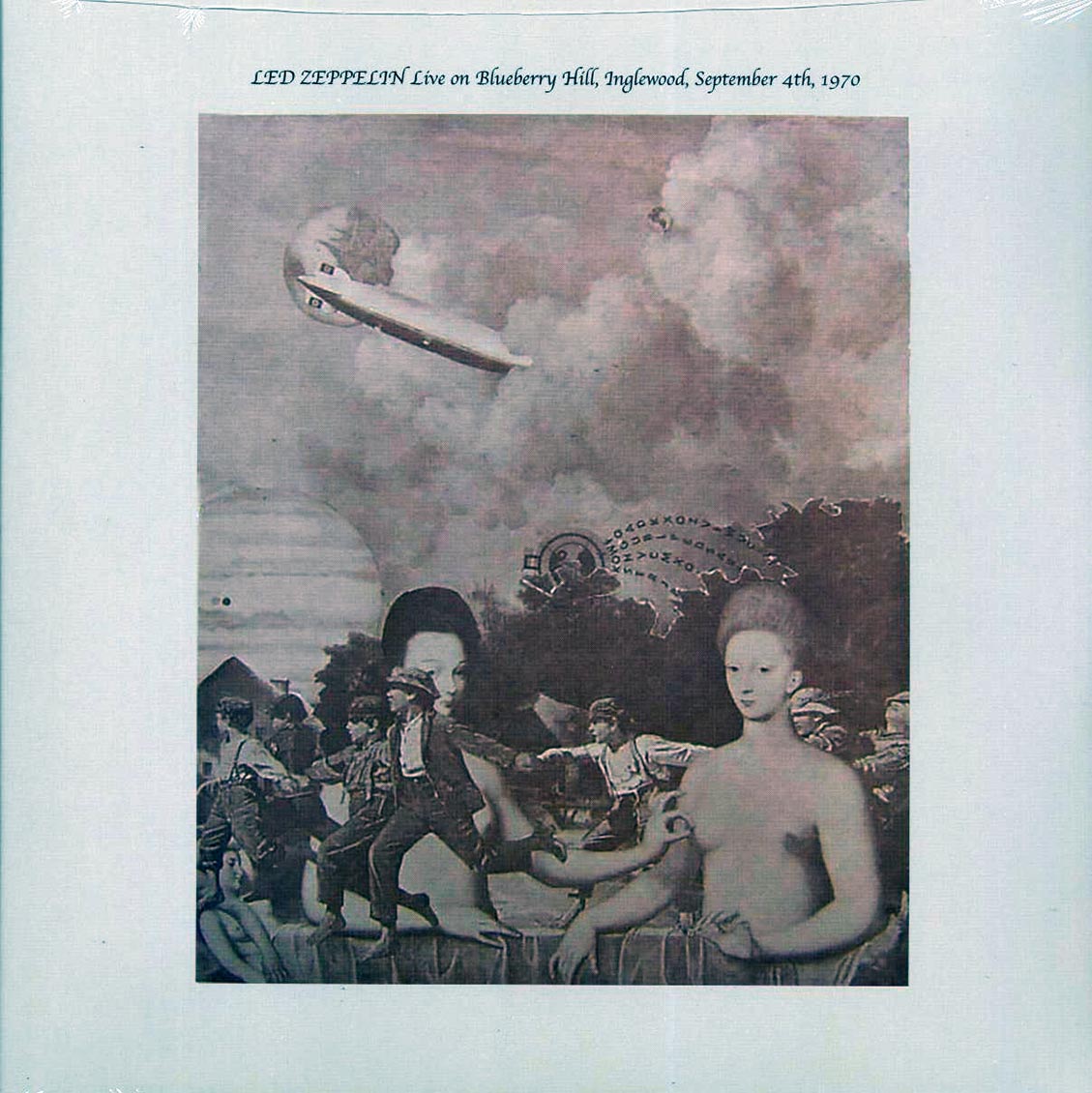 Led Zeppelin - Live On Blueberry Hill, Inglewood, September 4th, 1970 (2xLP) vinyl LP front cover