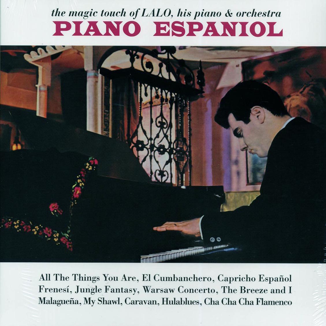 Lalo Schifrin - Piano Espanol vinyl LP front cover