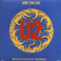 U2 - More Than Love: Unreleased Live Collection 1980 Volume 1 vinyl LP front cover
