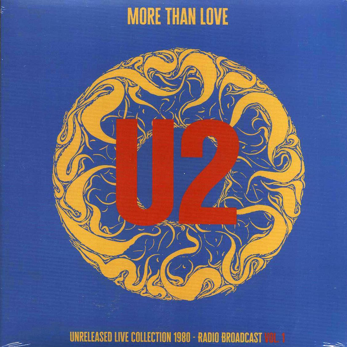 U2 - More Than Love: Unreleased Live Collection 1980 Volume 1 vinyl LP front cover