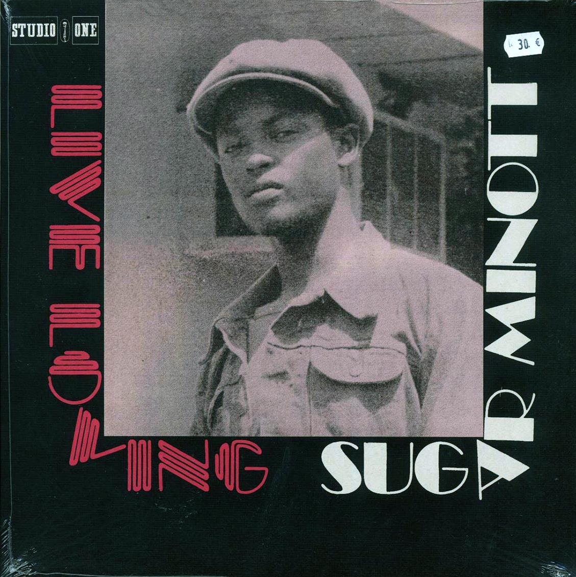 Sugar Minott - Live Loving (+2 bonus tracks) vinyl LP front cover