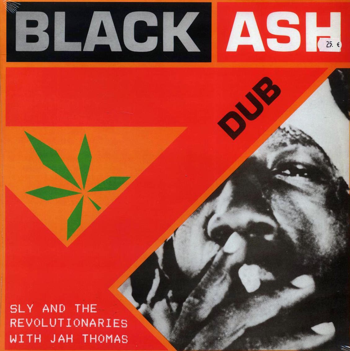 Sly & The Revolutionaries, Jah Thomas - Black Ash Dub vinyl LP front cover