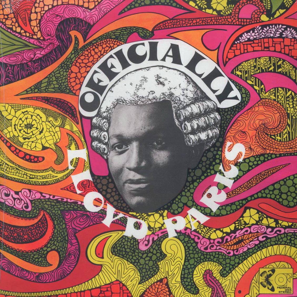 Lloyd Parks - Officially vinyl LP front cover
