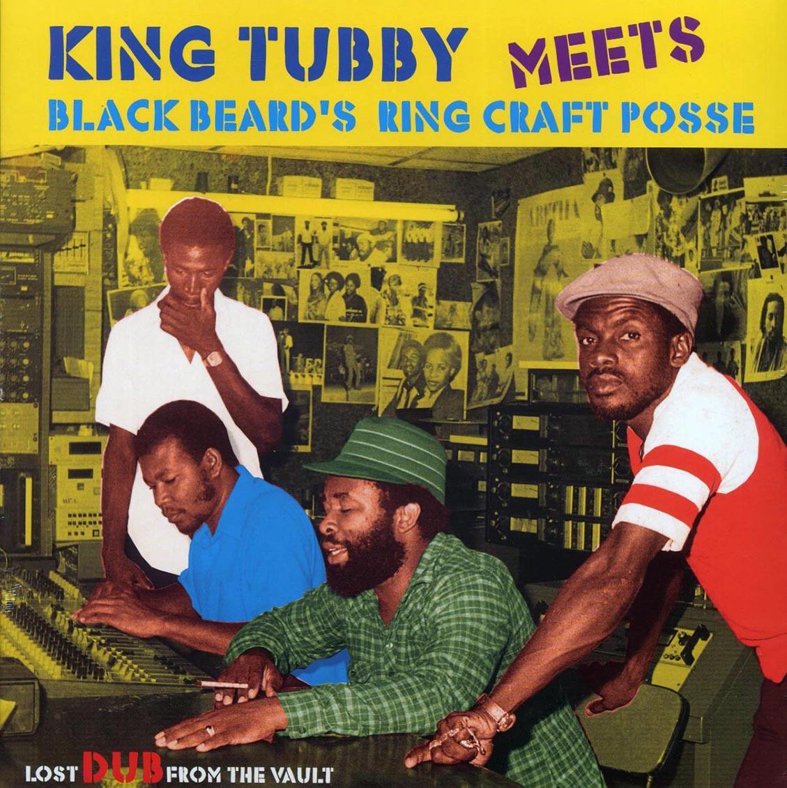 King Tubby, Ring Craft Posse - Lost Dub From The Vault: King Tubby Meets Blackbeard's Ring Craft Posse vinyl LP front cover