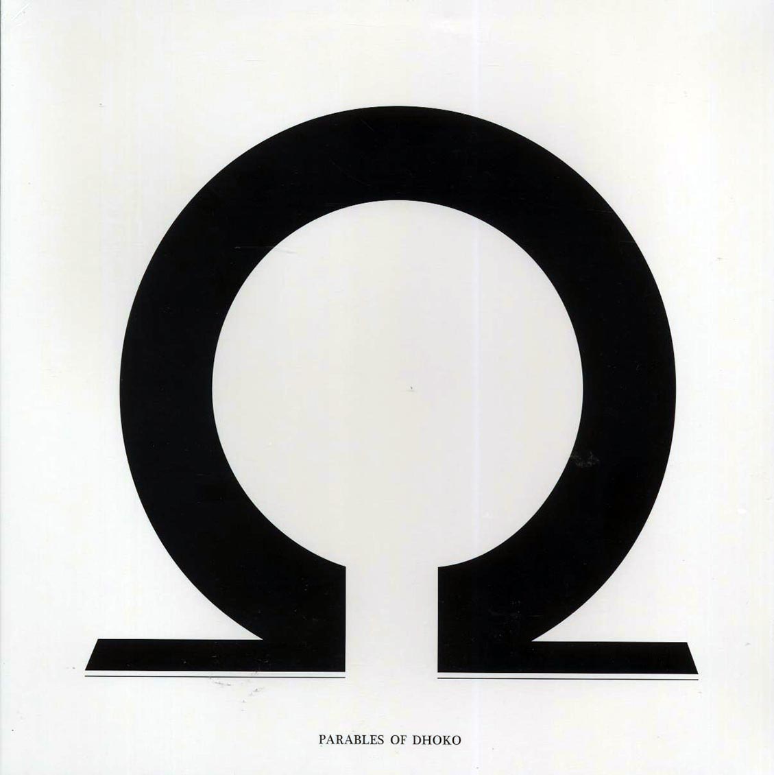 Dhoko - Parables of Dhoko vinyl LP front cover