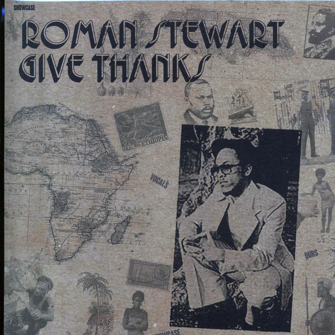 Roman Stewart - Give Thanks vinyl LP front cover