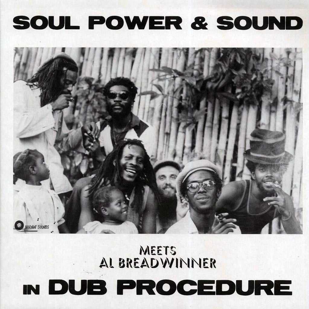 Soul Power & Sound, Al Breadwinner - Soul Power & Sound Meets Al Breadwinner In Dub Procedure vinyl LP front cover
