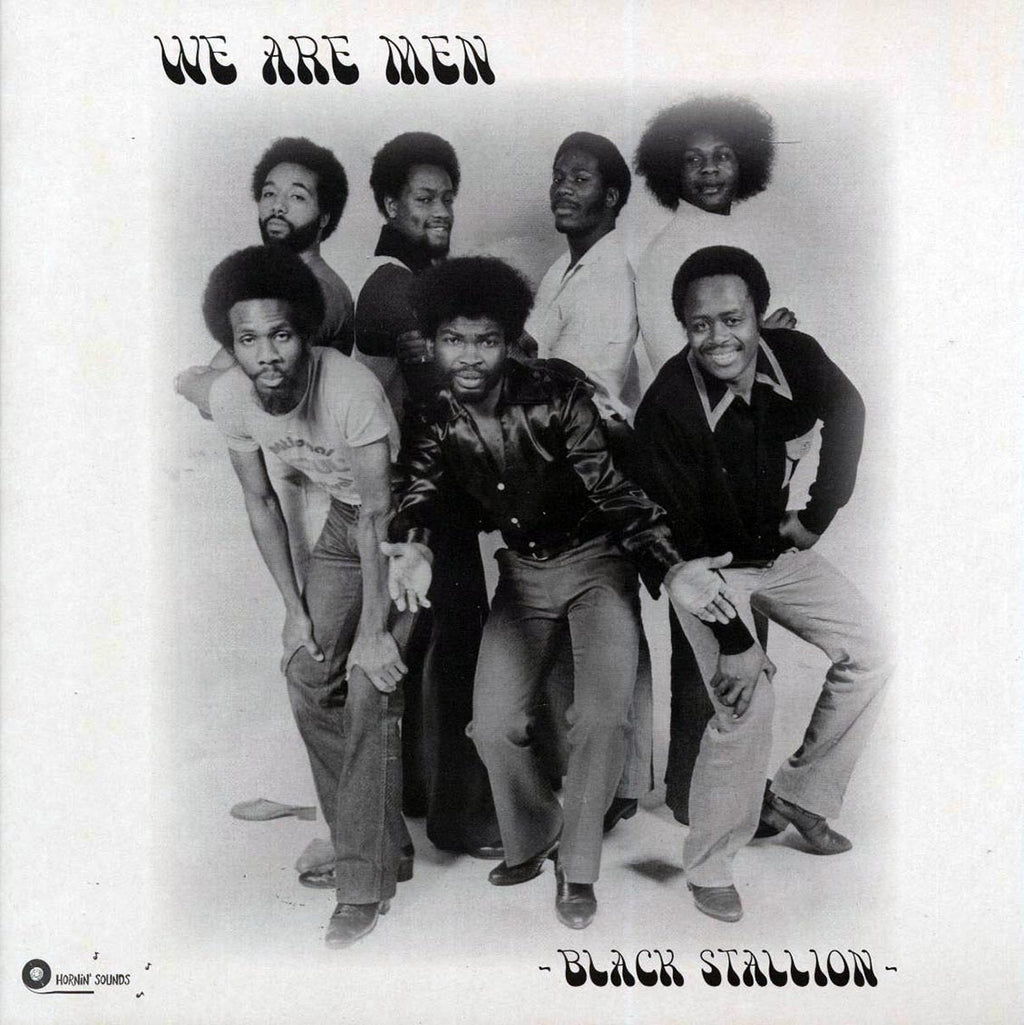 Black Stallion - We Are Men vinyl LP front cover