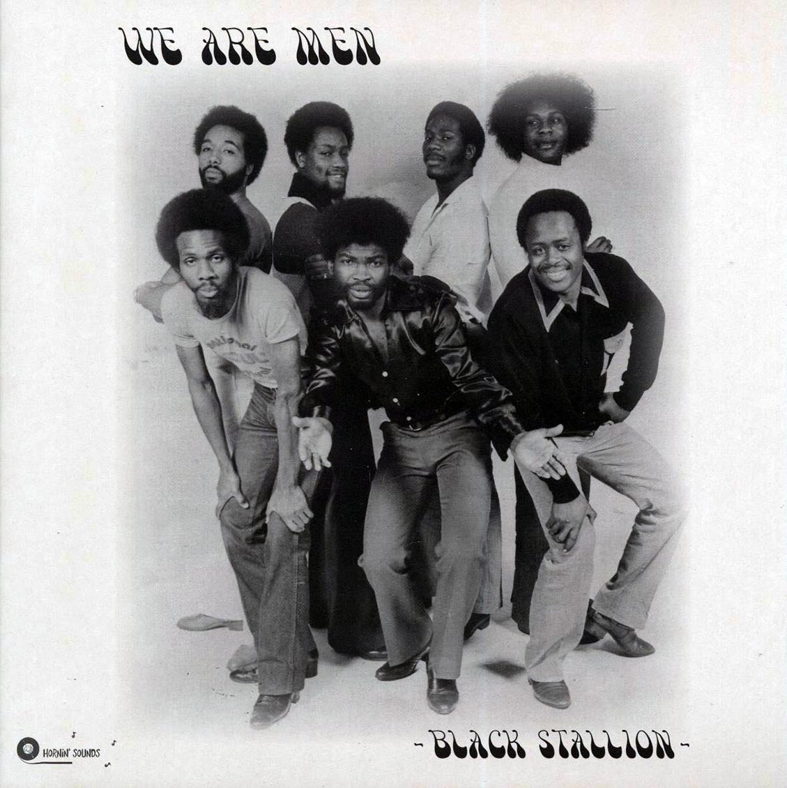 Black Stallion - We Are Men vinyl LP front cover