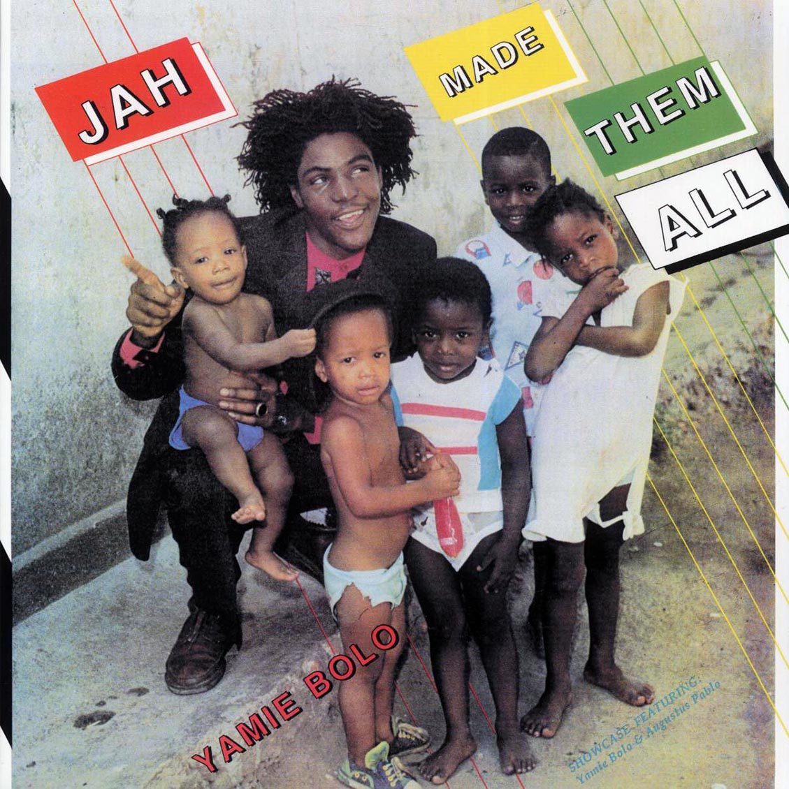 Yami Bolo - Jah Made Them All vinyl LP front cover