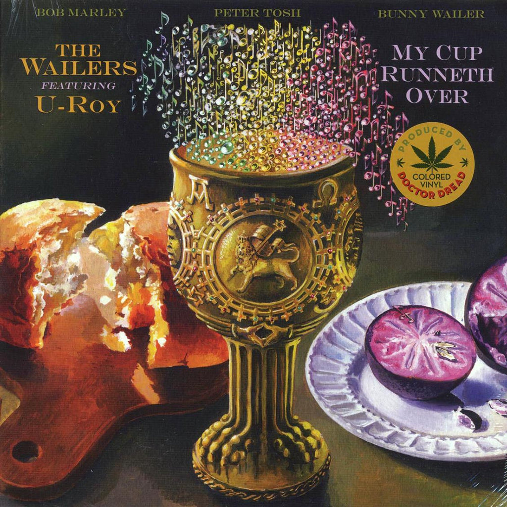 The Wailers, U Roy - My Cup Runneth Over (RSD 2021) (green vinyl) vinyl LP front cover