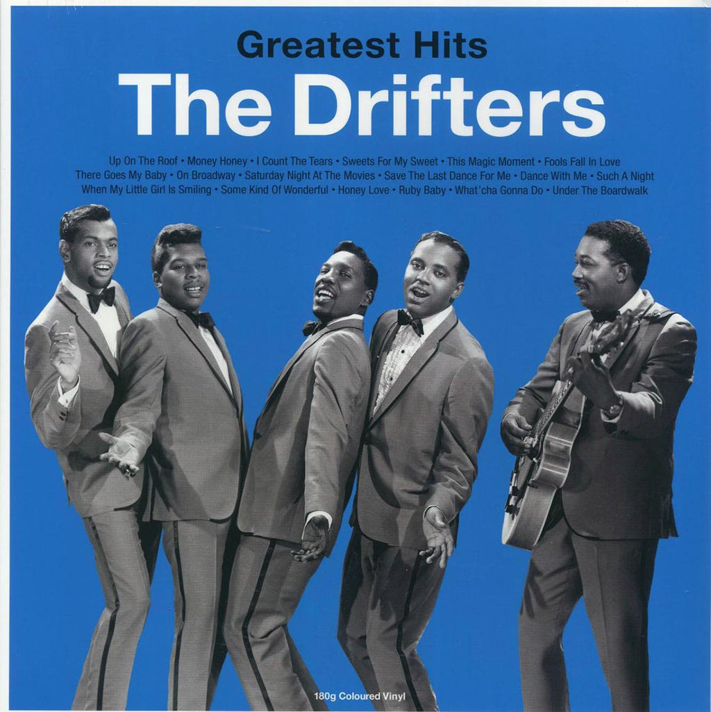 The Drifters - Greatest Hits (180g) (white vinyl) vinyl LP front cover