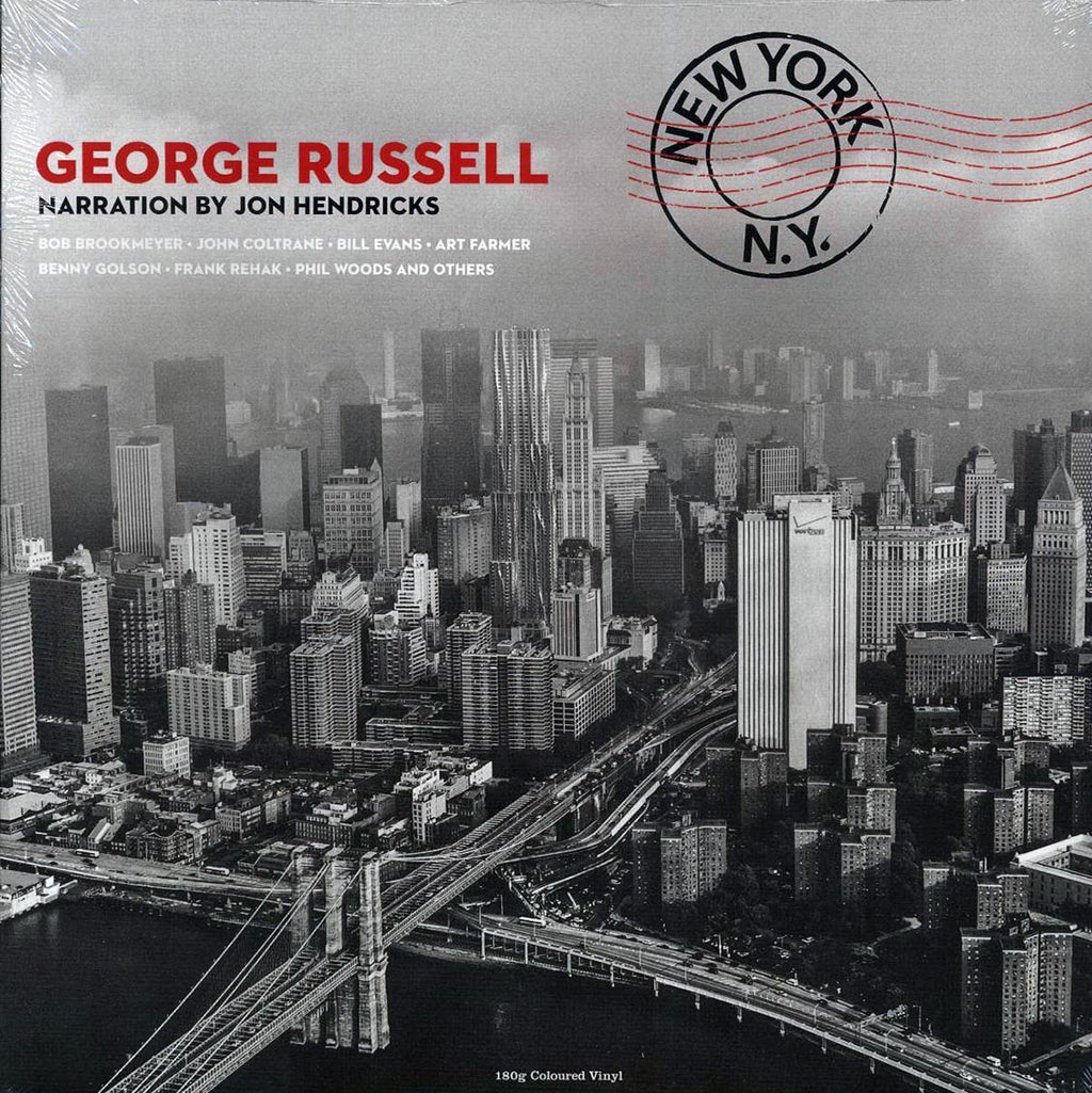 George Russell & His Orchestra - New York, NY (180g) (red vinyl) vinyl LP front cover