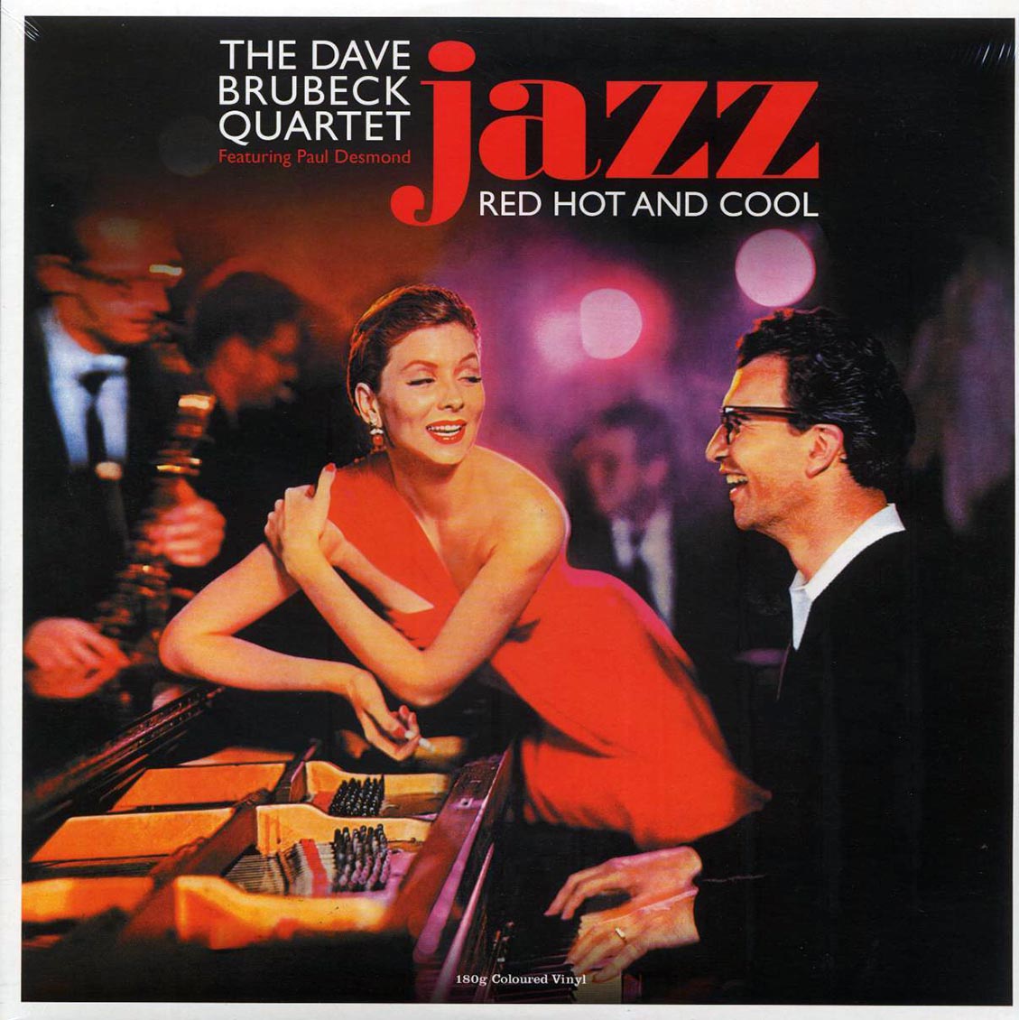 Dave Brubeck Quartet - Jazz: Red Hot and Cool (180g) (red vinyl) vinyl LP front cover