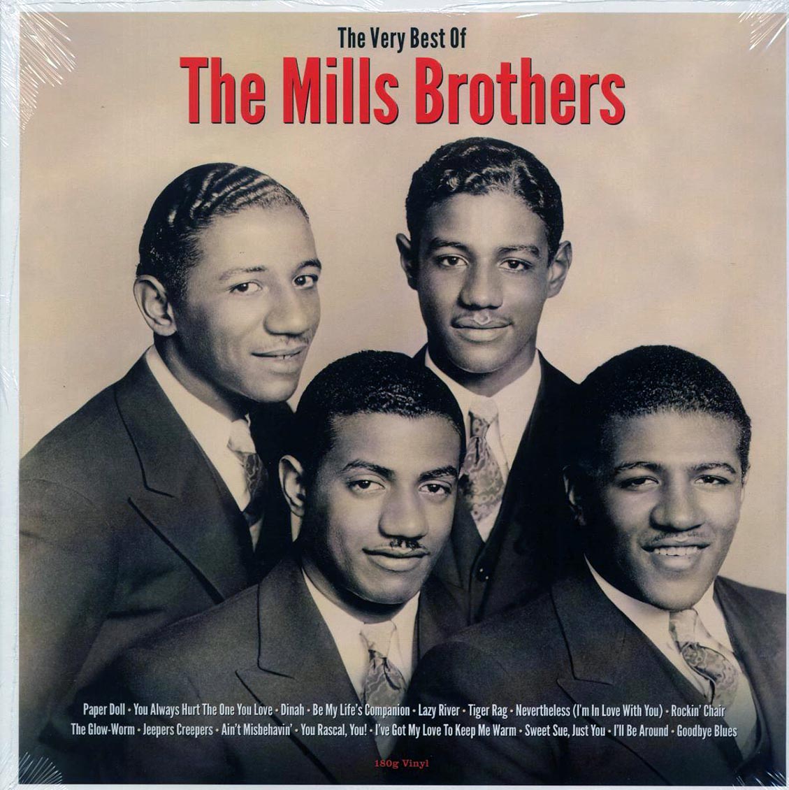 The Mills Brothers - The Very Best Of The Mills Brothers (180g) vinyl LP front cover