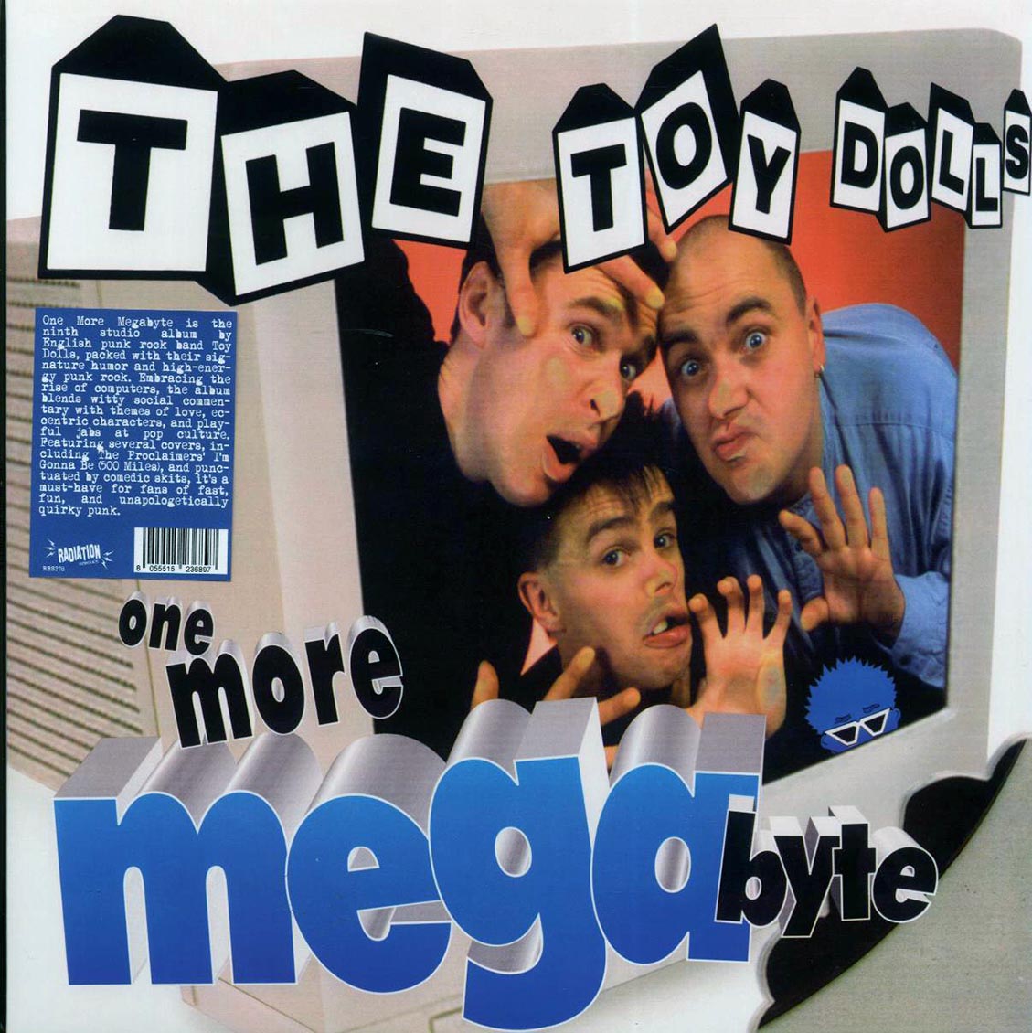 The Toy Dolls - One More Megabyte vinyl LP front cover