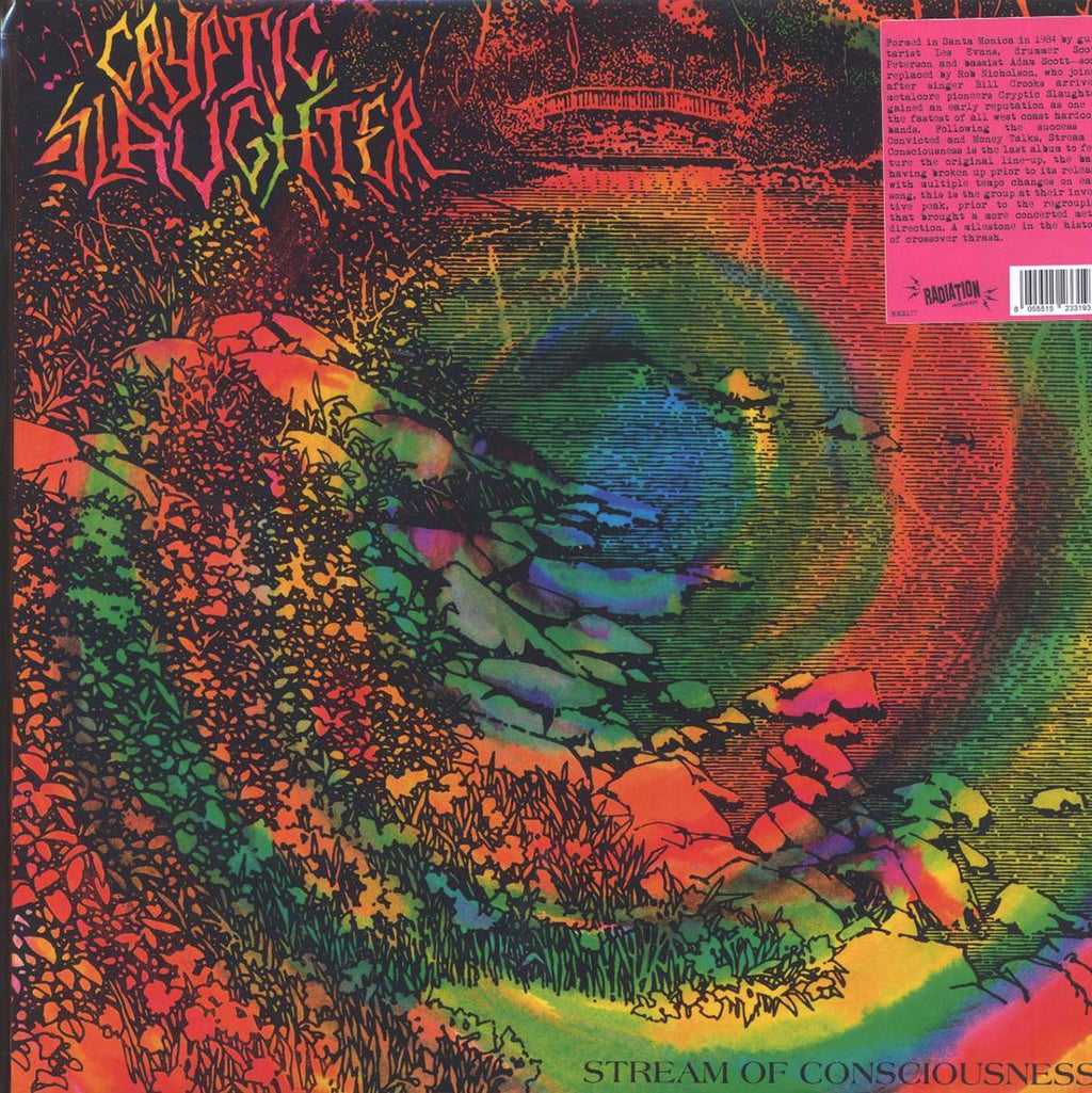 Cryptic Slaughter - Stream Of Consciousness (ltd. ed.) vinyl LP front cover