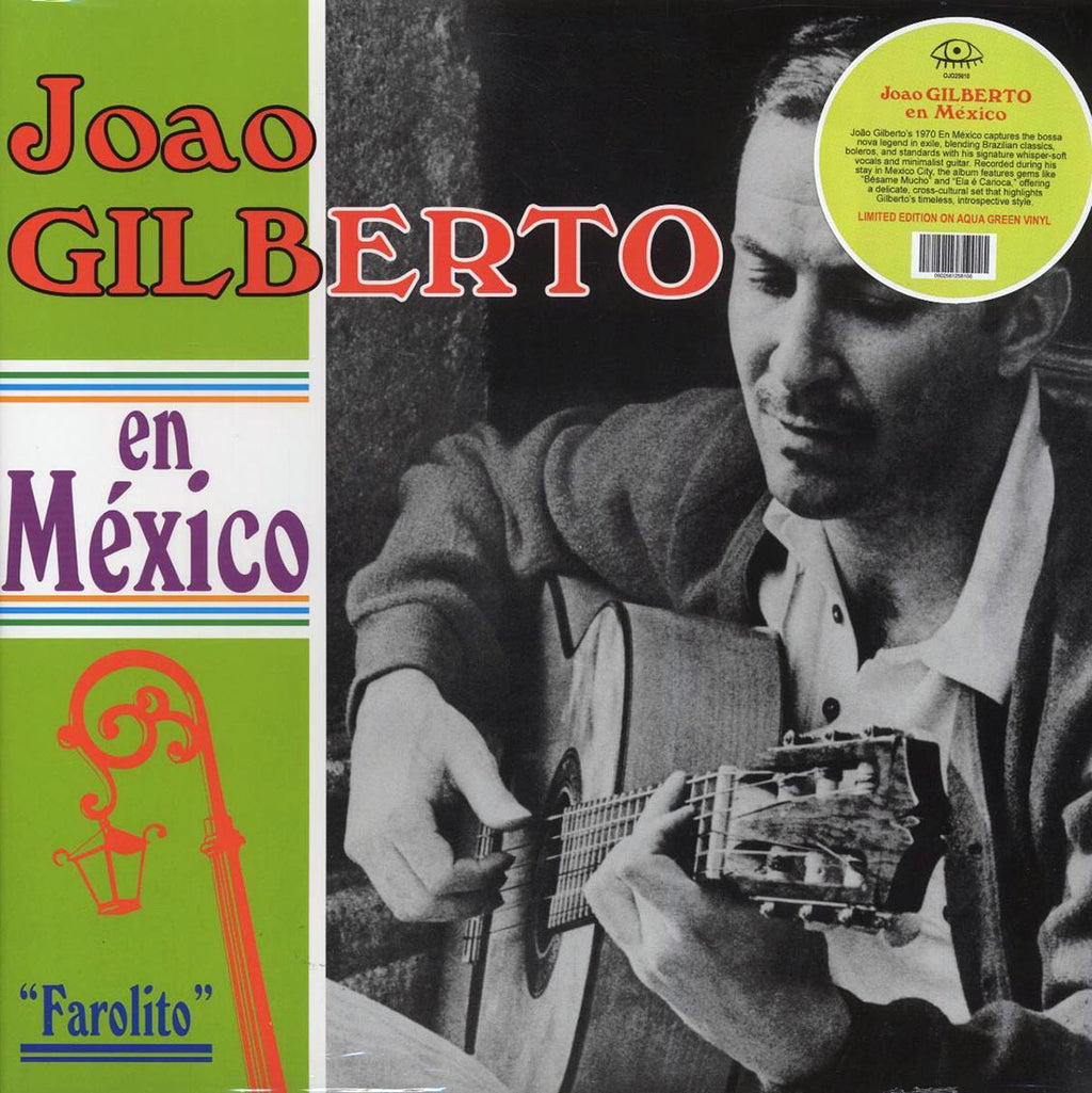 Joao Gilberto - Joao Gilberto En Mexico (ltd. ed.) (green vinyl) vinyl LP front cover