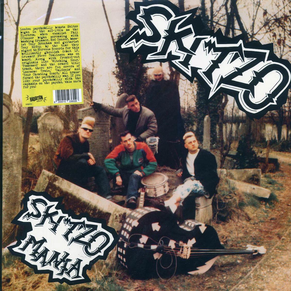 Skitzo - Skitzo Mania vinyl LP front cover