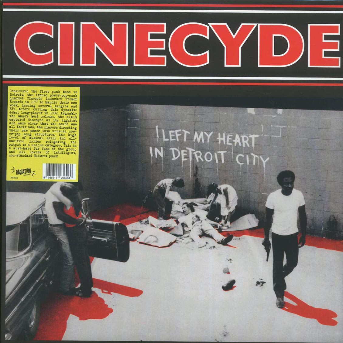 Cinecyde - I Left My Heart In Detroit City vinyl LP front cover