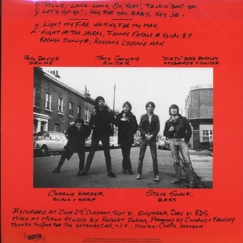 Charlie Harper - Stolen Property (ltd. ed.) (red vinyl) vinyl LP back cover