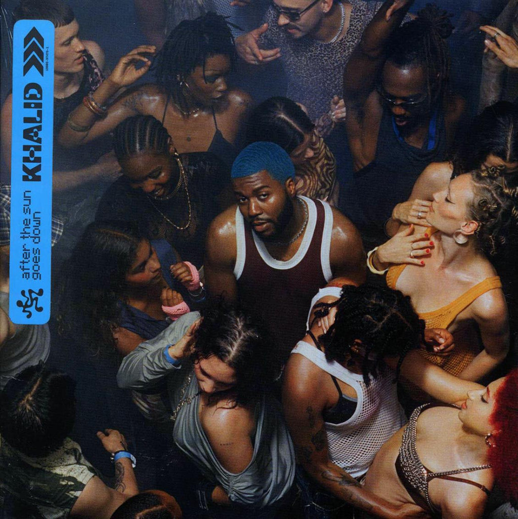 Khalid - After The Sun Goes Down (2xLP) (turquoise vinyl) vinyl LP front cover