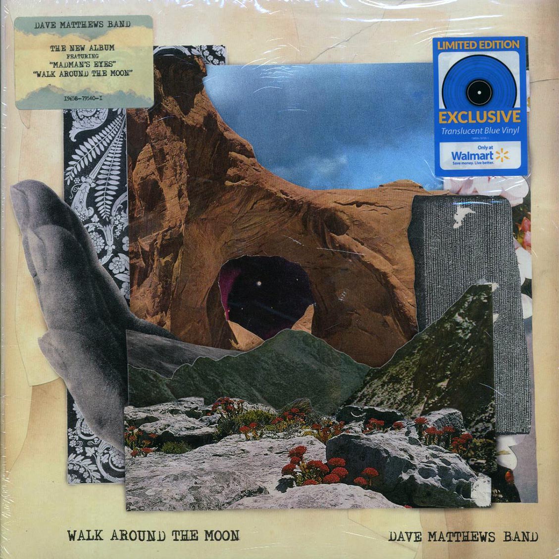 Dave Matthews Band - Walk Around The Moon (ltd. ed.) (blue vinyl) vinyl LP front cover