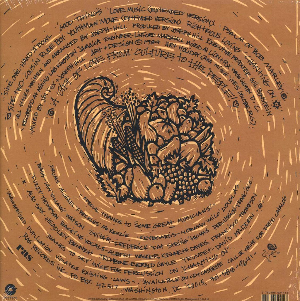 Culture - Good Things (180g) (remastered) vinyl LP back cover