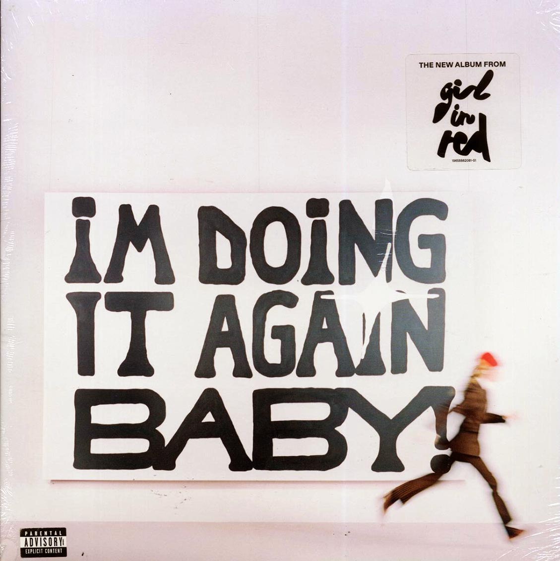 Girl In Red - I'm Doing It Again Baby vinyl LP front cover