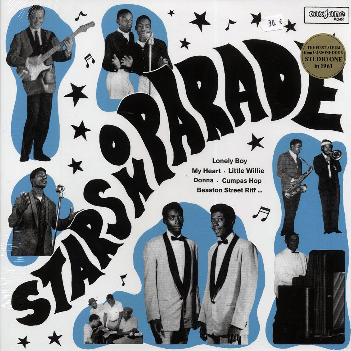 Clancy Eccles, The Charmers, Clue J & His Blues Blasters, Etc. - Stars On Parade (Japan press) vinyl LP front cover