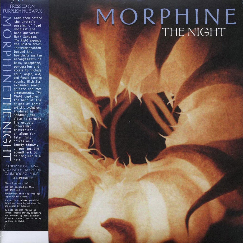 Morphine - The Night (2xLP) (180g) (purple vinyl) vinyl LP front cover