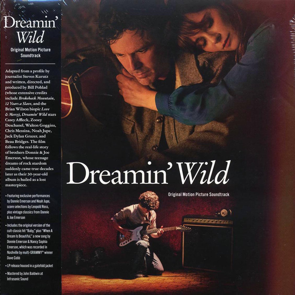 Donnie Emerson, Joe Emerson, Leopold Ross, Noah Jupe, Etc. - Dreamin' Wild Original Motion Picture Soundtrack vinyl LP front cover