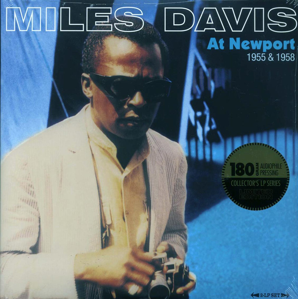 Miles Davis - At Newport 1955 & 1958 (ltd. ed.) (2xLP) (180g) vinyl LP front cover
