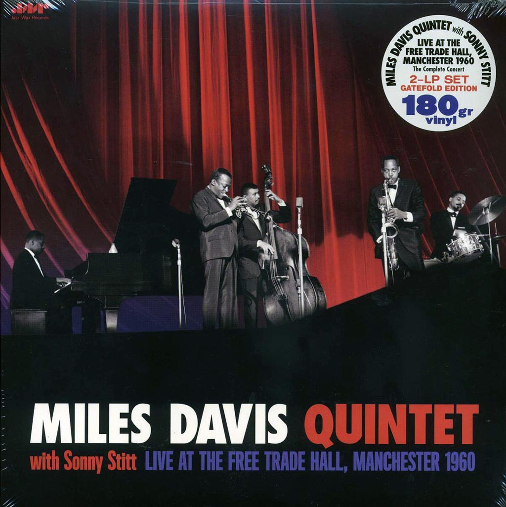 Miles Davis Quintet, Sonny Stitt - Live At The Free Trade Hall, Manchester 1960 (ltd. ed.) (2xLP) (180g) vinyl LP front cover