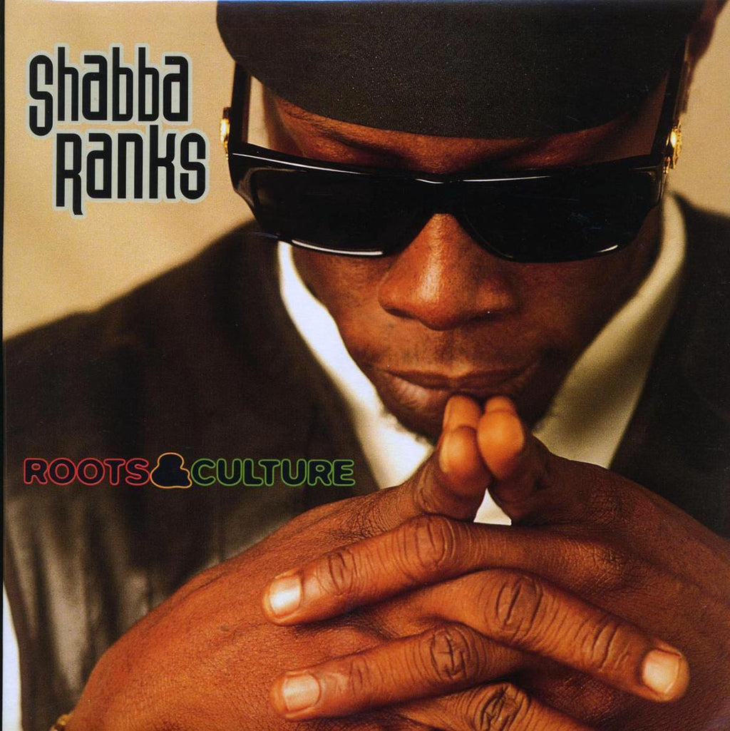 Shabba Ranks - Roots & Culture (ORIGINAL 1995 PRESS) (rhythm: "Stalag") (orig. press) vinyl LP front cover