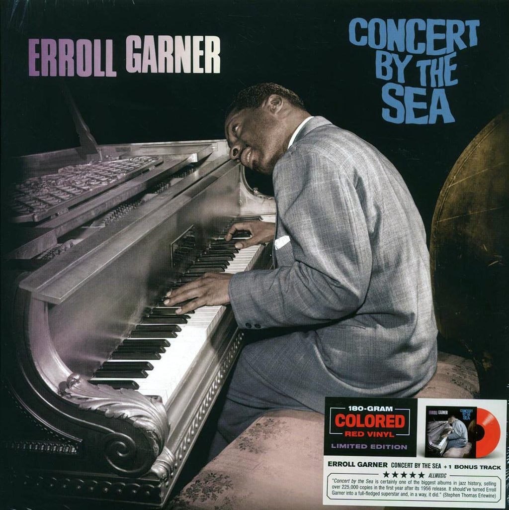 Erroll Garner - Concert By The Sea (+bonus track) (180g) (red vinyl) vinyl LP front cover