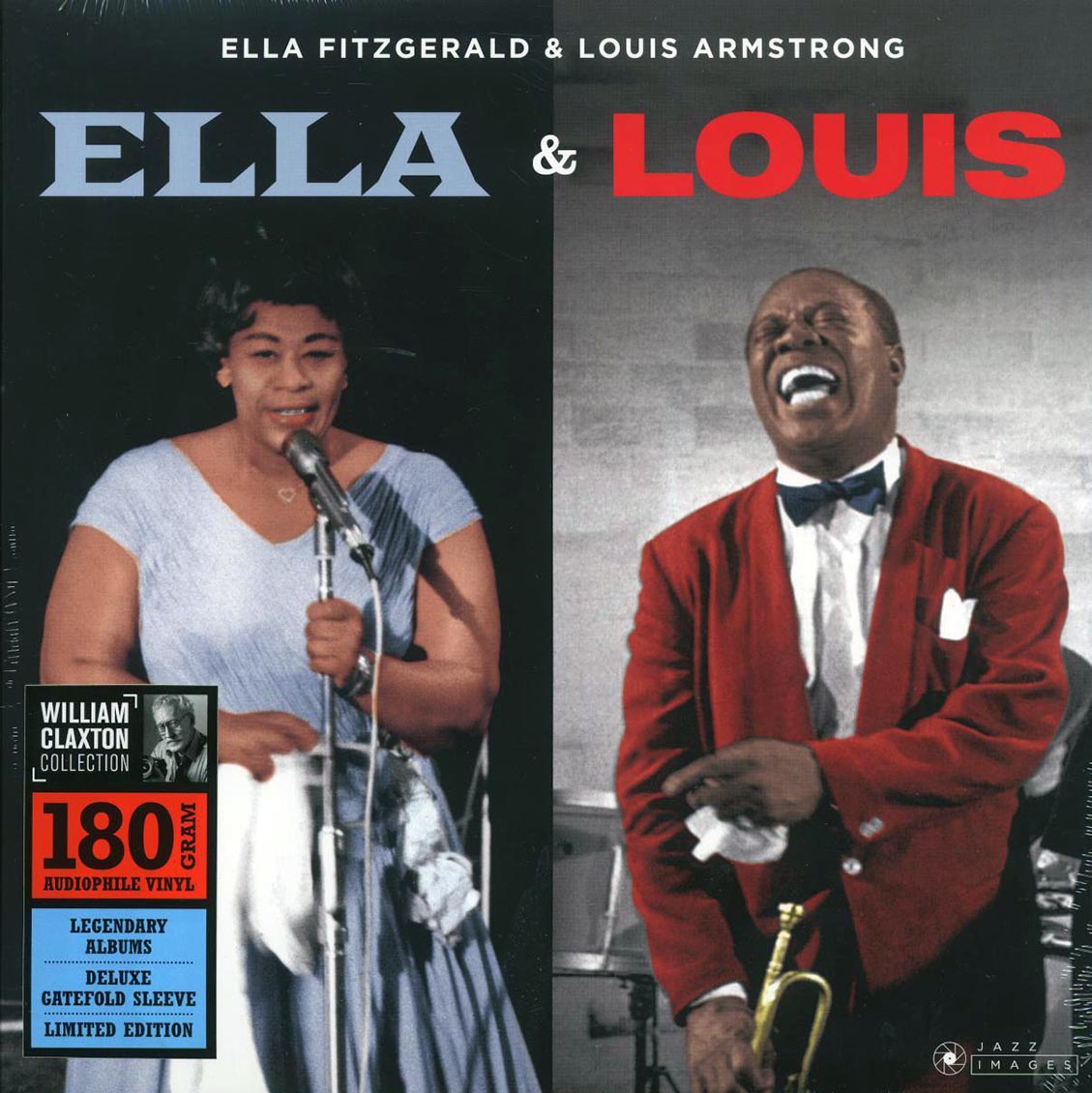 Ella Fitzgerald, Louis Armstrong - Ella & Louis (mono) (ltd. ed.) (180g) vinyl LP front cover