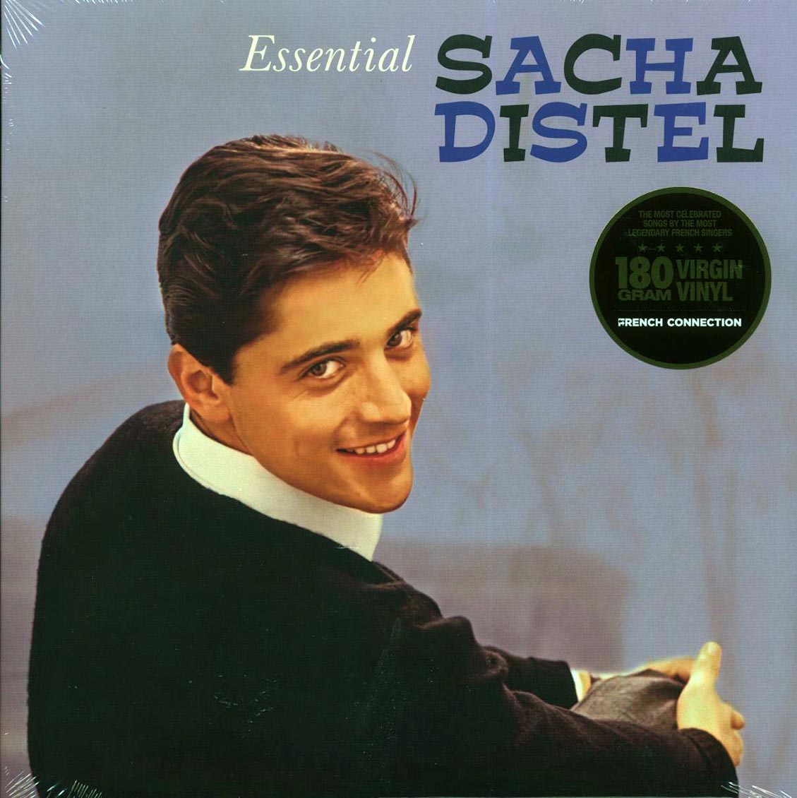 Sacha Distel - Essential (20 tracks) (180g) vinyl LP front cover