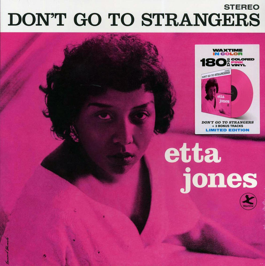 Etta Jones - Don't Go To Strangers (+3 bonus tracks) (180g) (pink vinyl) vinyl LP front cover