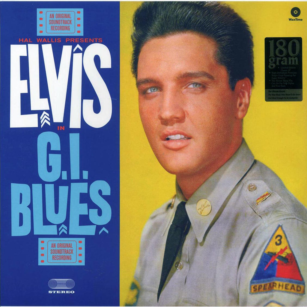 Elvis Presley - GI Blues (+4 bonus tracks) (180g) vinyl LP front cover