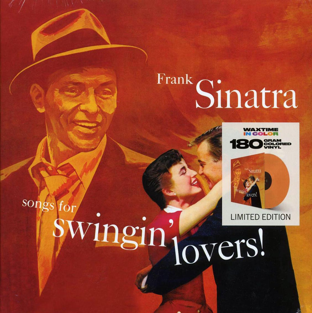 Frank Sinatra - Songs For Swingin' Lovers (+bonus track) (ltd. ed.) (180g) (orange vinyl) vinyl LP front cover