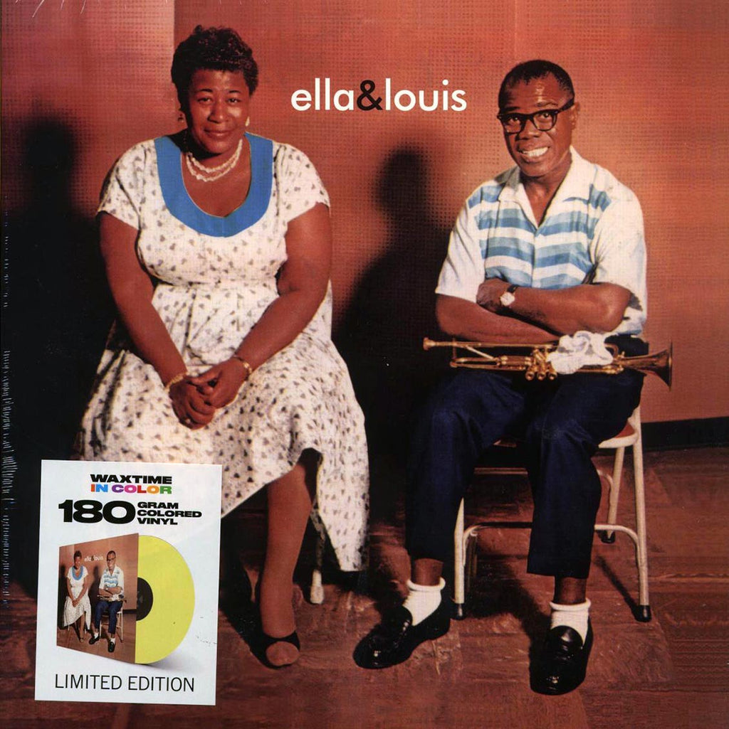 Ella Fitzgerald, Louis Armstrong - Ella & Louis (180g) (yellow vinyl) vinyl LP front cover