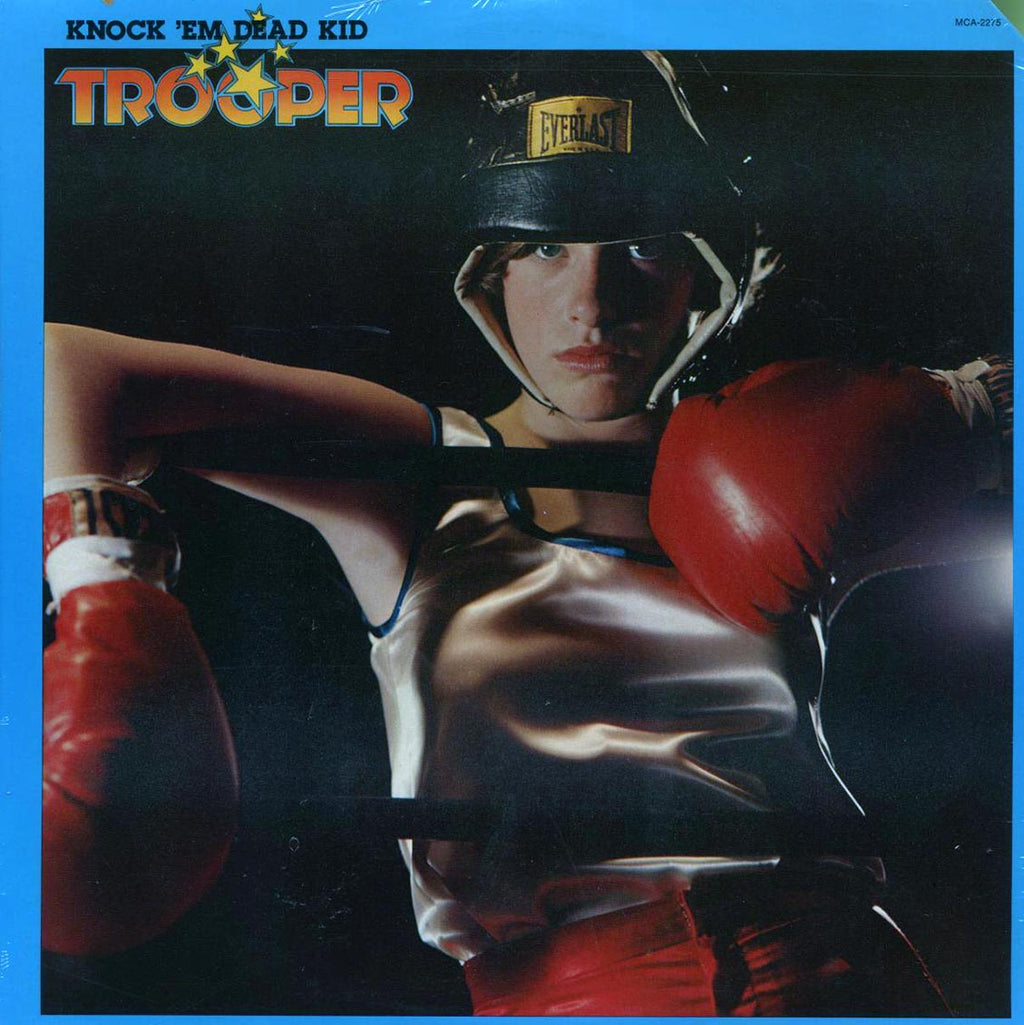 Trooper - Knock 'Em Dead Kid (1977 ORIGINAL PRESS) (orig. press) vinyl LP front cover