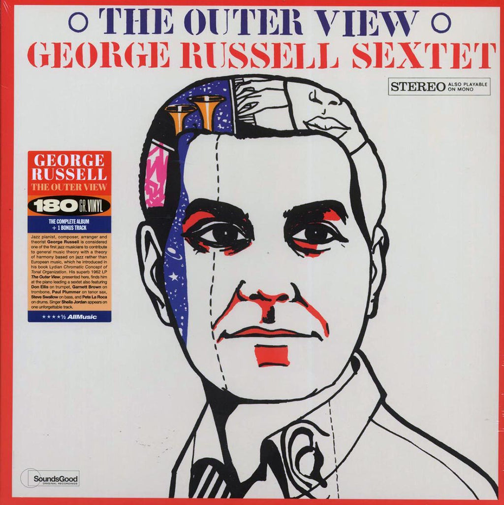 George Russell - The Outer View (+bonus track) (180g) vinyl LP front cover