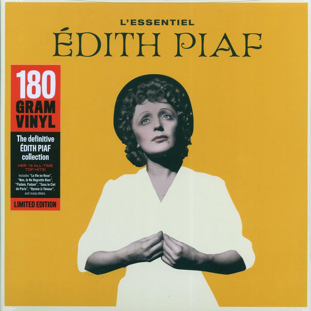 Edith Piaf - L'Essentiel (ltd. ed.) (180g) vinyl LP front cover