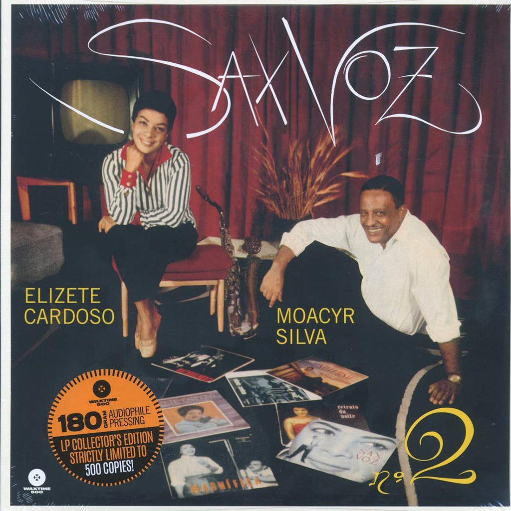 Elizete Cardoso, Moacyr Silva - Sax Voz No. 2 (ltd. 500 copies made) (180g) vinyl LP front cover