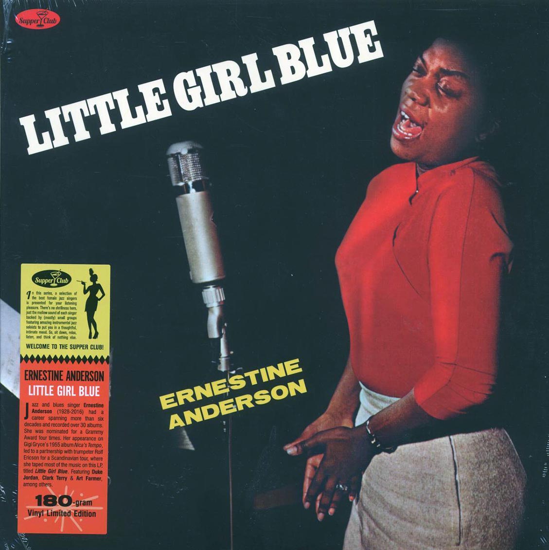 Ernestine Anderson - Little Girl Blue (180g) vinyl LP front cover
