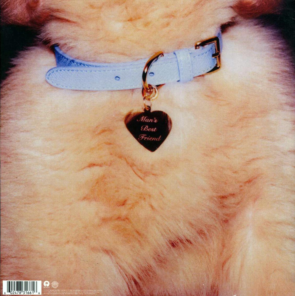 Sabrina Carpenter - Man's Best Friend (blue vinyl) vinyl LP back cover